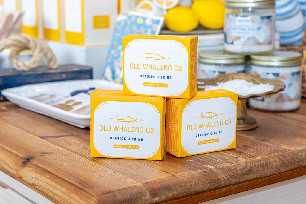 OLD WHALING CO -Seaside Citrine® Bar Soap