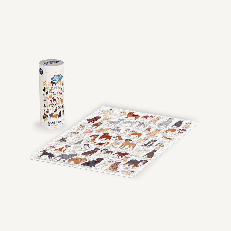 PUZZLE-Dog Lover's 1000 Piece Jigsaw Puzzle