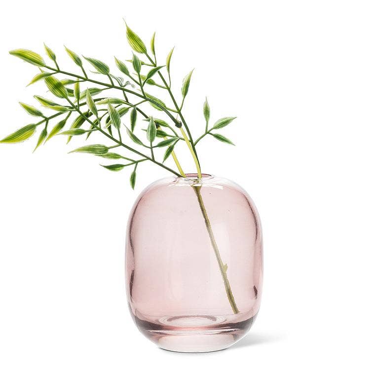 Rose Medium Barrel Bud Vase-4.5"H