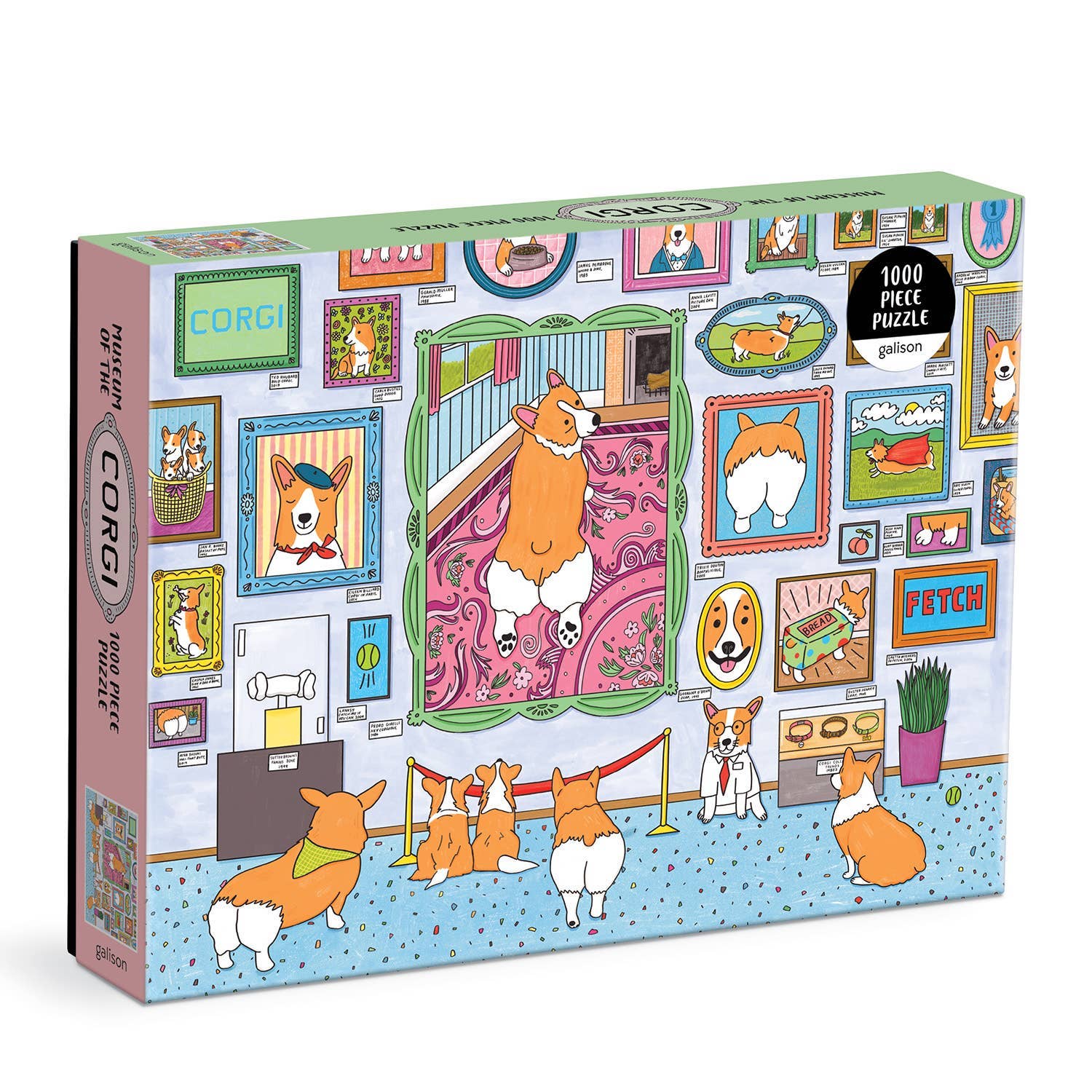PUZZLE-Museum of the Corgi 1000 Piece Puzzle