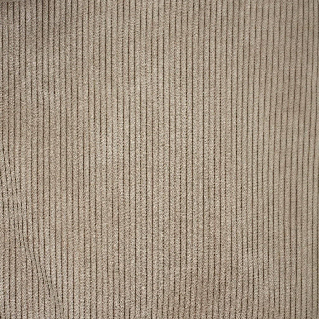 Corduroy Large Zippered Tote Bag – Taupe Beige (Toast)