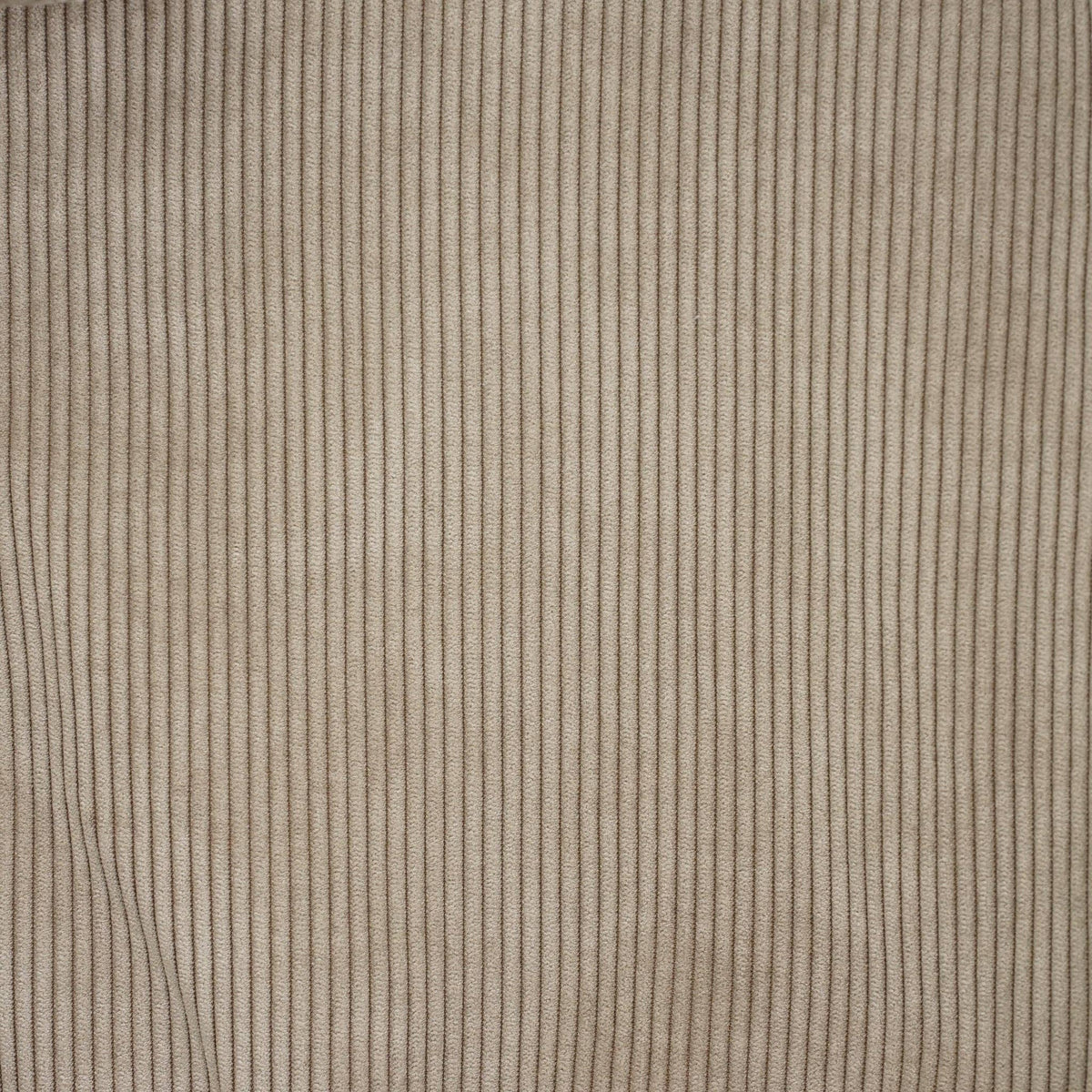 Corduroy Large Zippered Tote Bag – Taupe Beige (Toast)