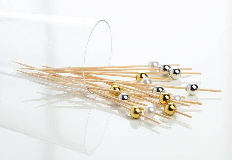 PICKS- Gold Ball Pick-4.5"L
