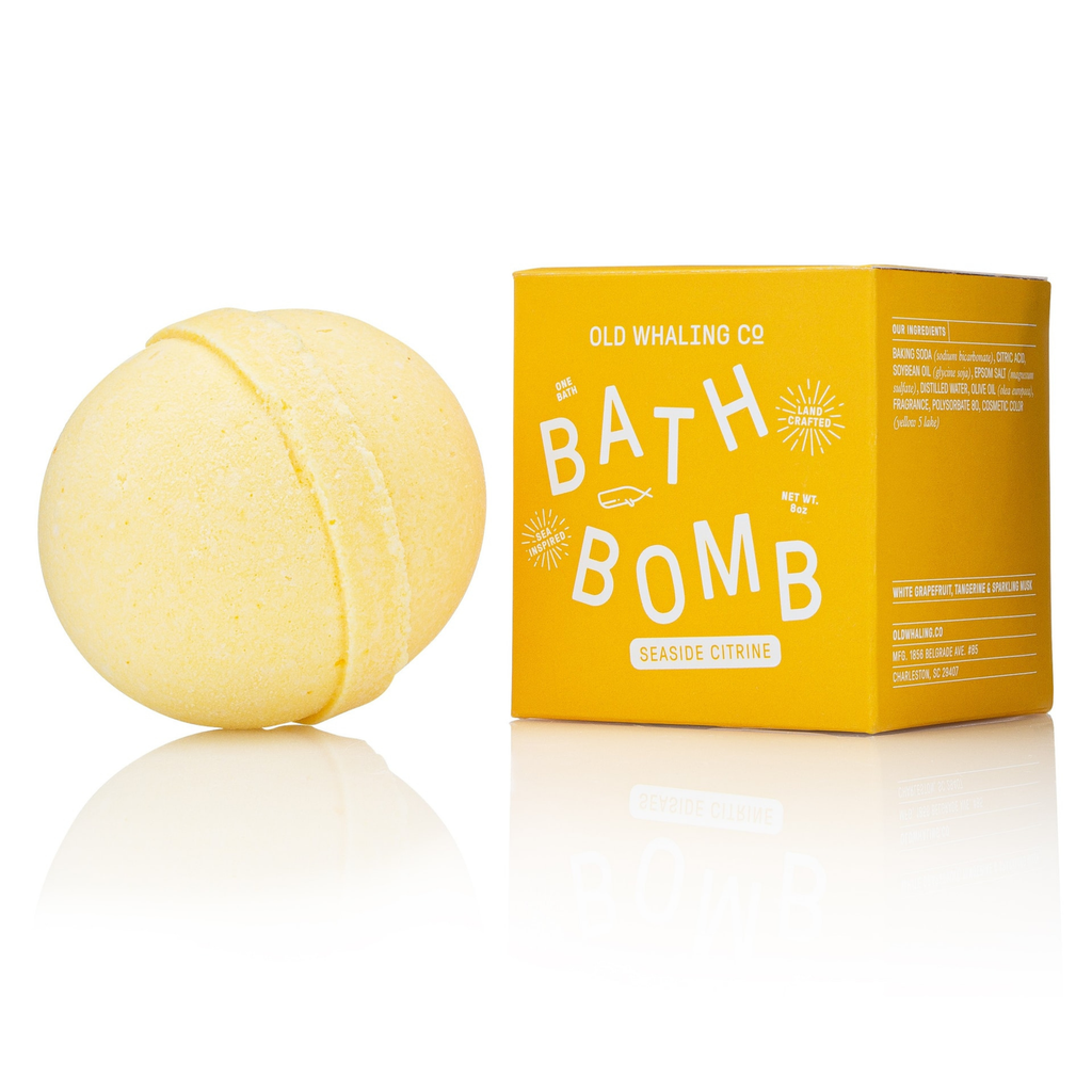 OLD WHALING CO..Seaside Citrine® Bath Bomb