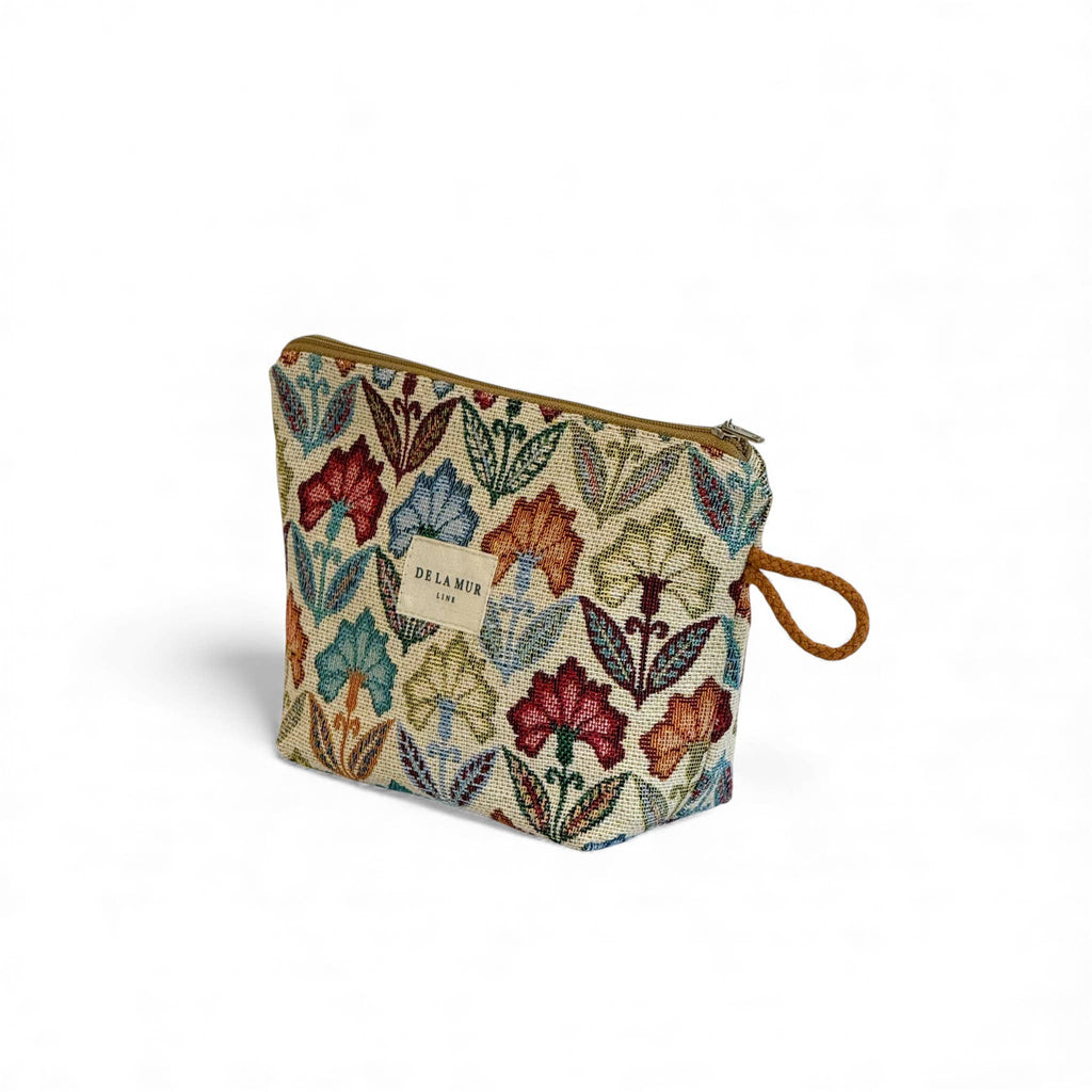 DE LA MUR Small Makeup Bag Flora