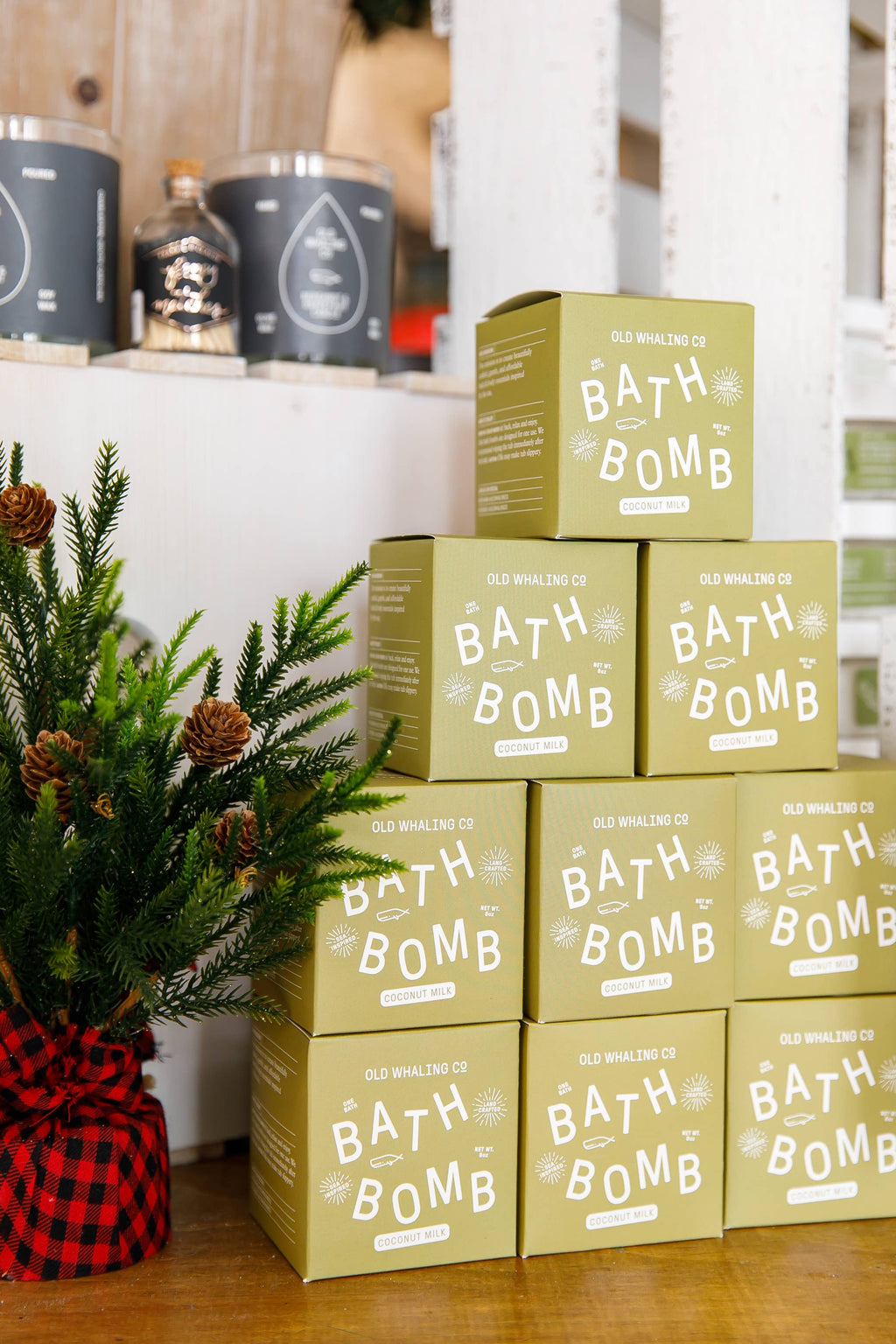 OLD WHALING CO -Coconut Milk Bath Bomb