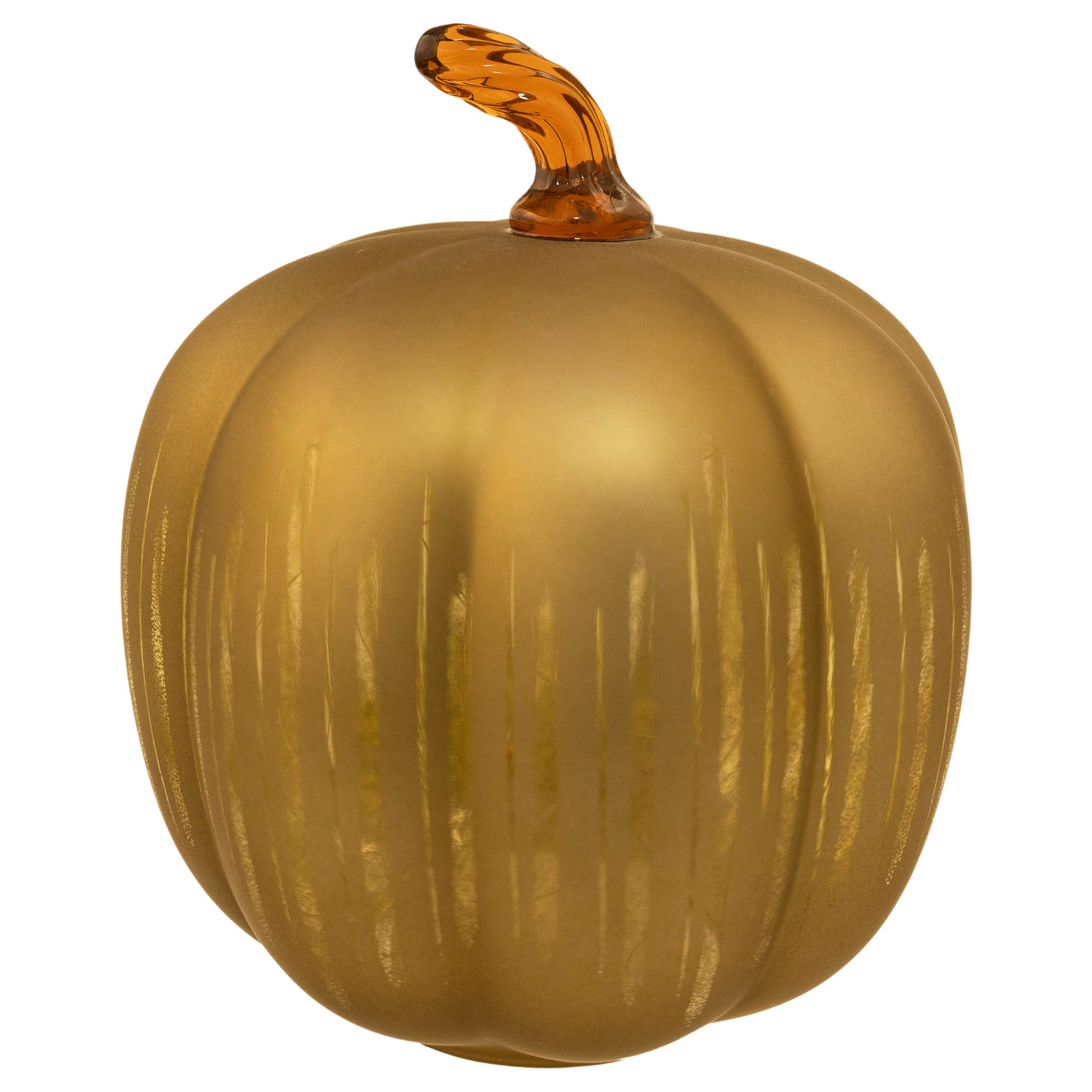 Bronze Starry LED Lightup Pumpkin Fall Autumn