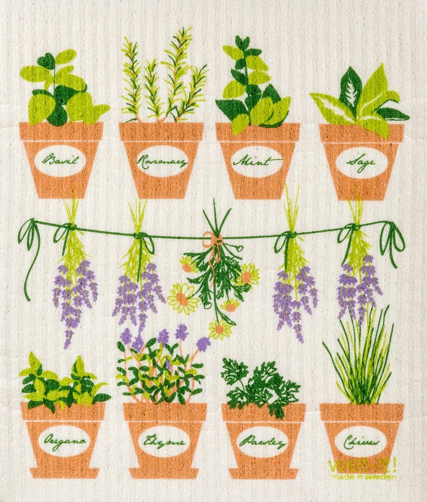 Swedish Cloth Fresh Herbs