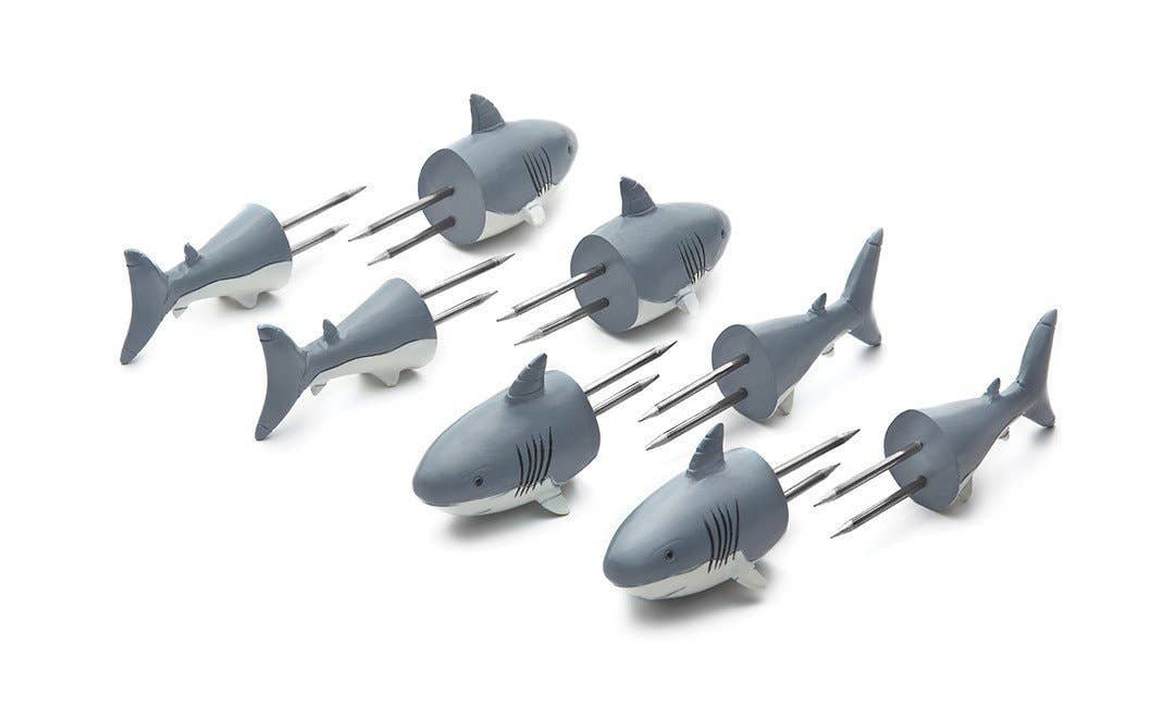 Corn Holder- Shark