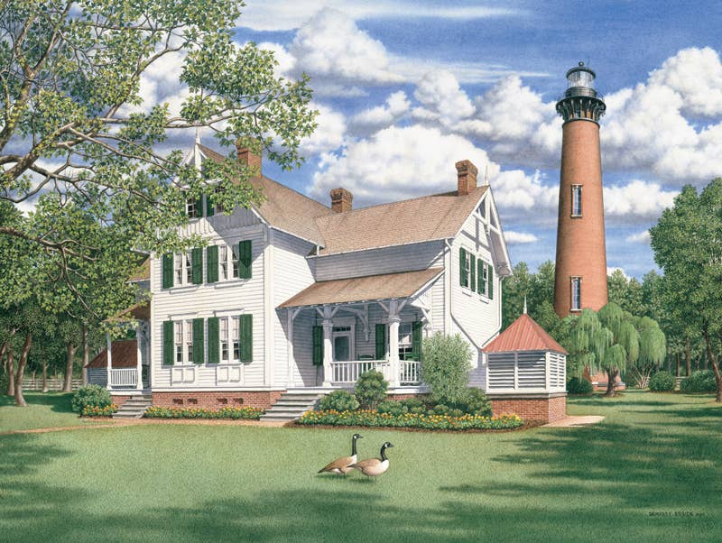 PUZZLE-Currituck Afternoon 550 Piece Puzzle