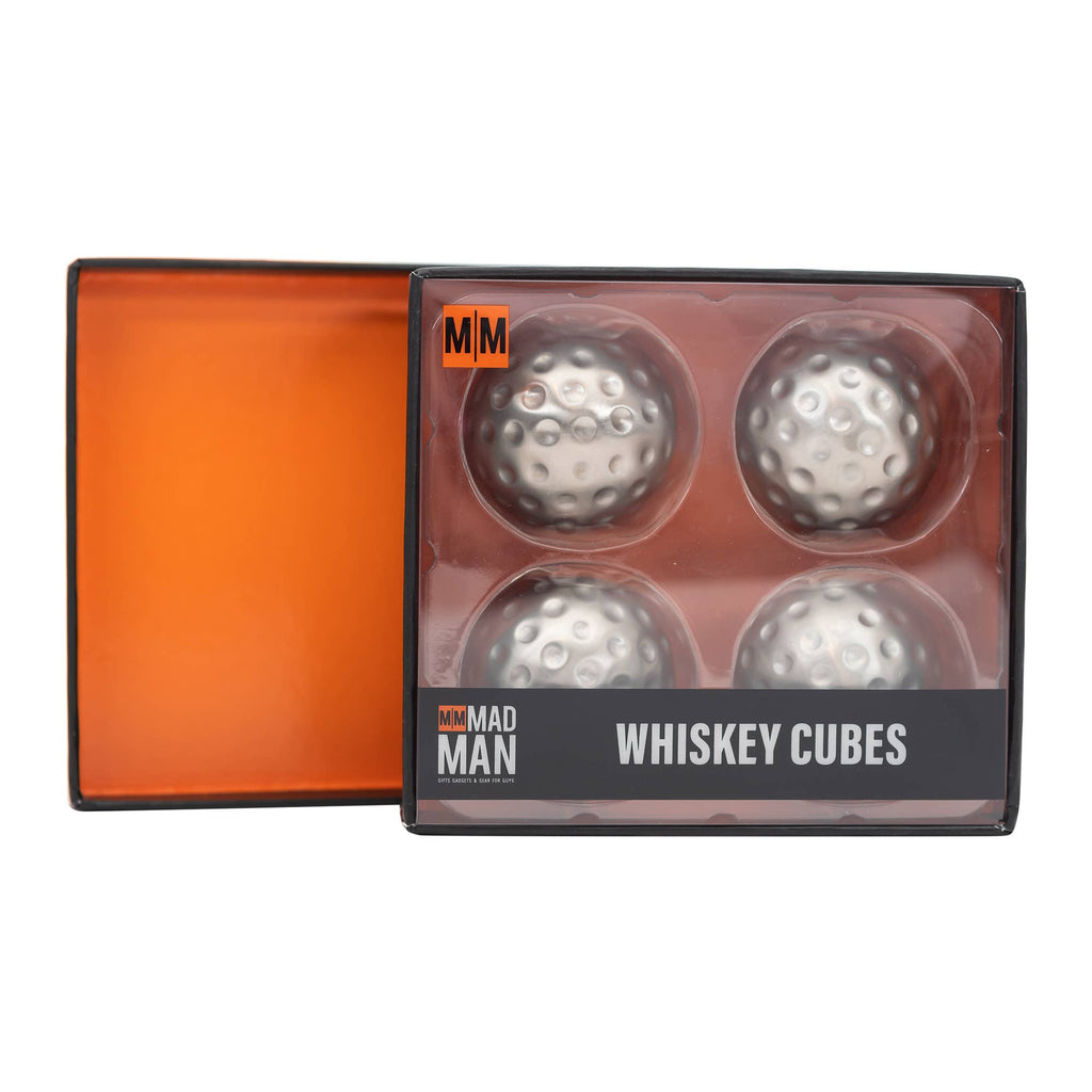 Whiskey Cubes | 4-Piece Stainless Ice Chilling Stones