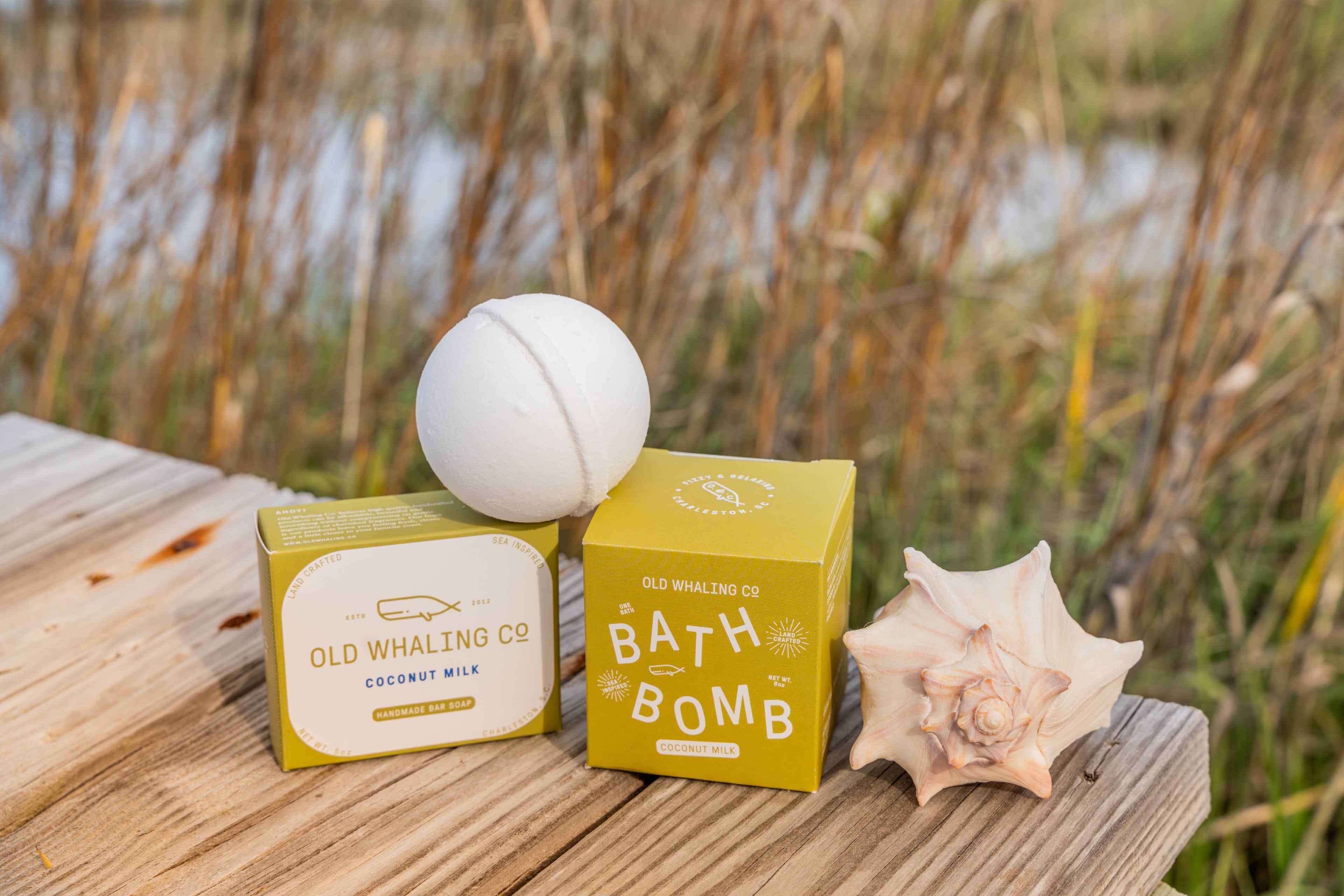 OLD WHALING CO -Coconut Milk Bath Bomb