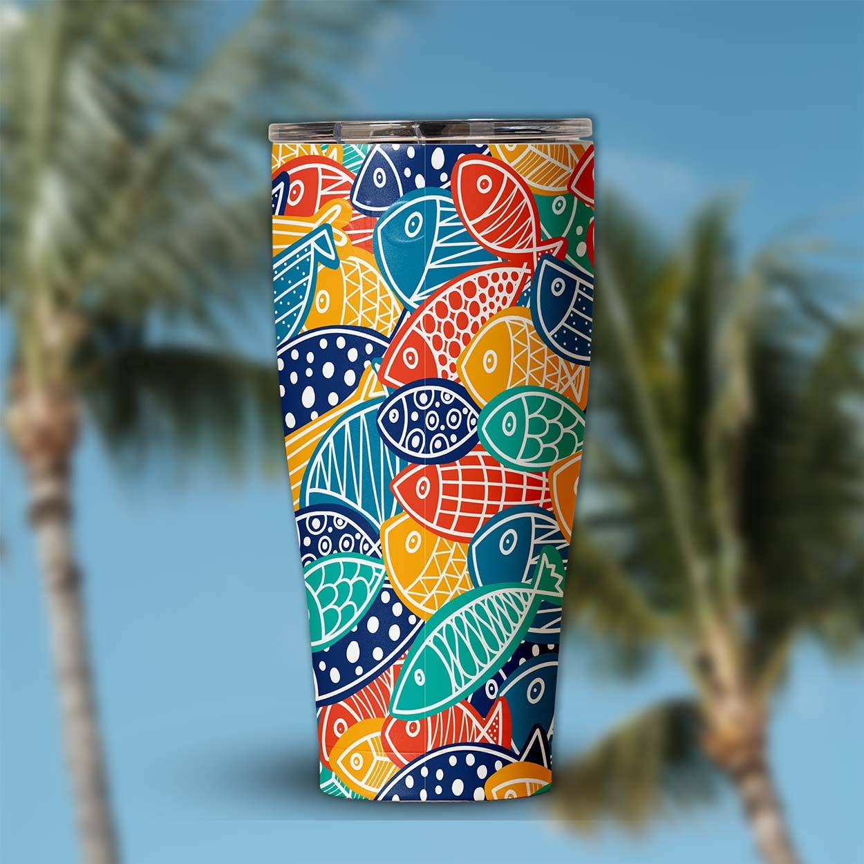 30 oz. SIC Tumbler | Fish Frenzy