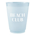 Frosted Cups - Beach Club - Set of 8