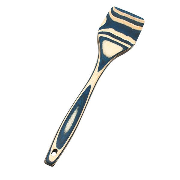 Pakka Wood Spatula-Blue
