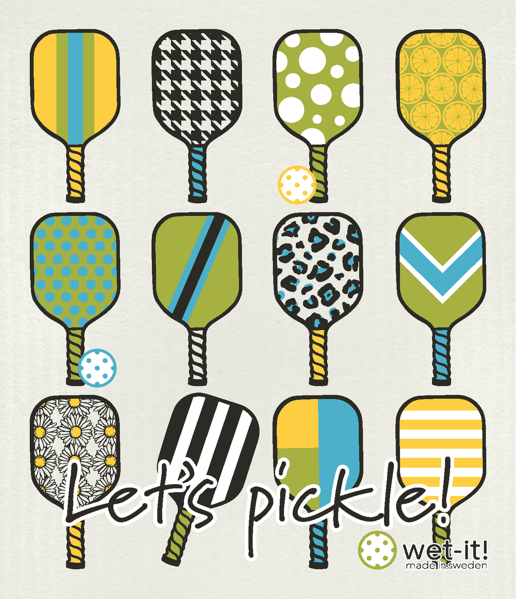 Swedish Cloth Pickle Paddle Fun