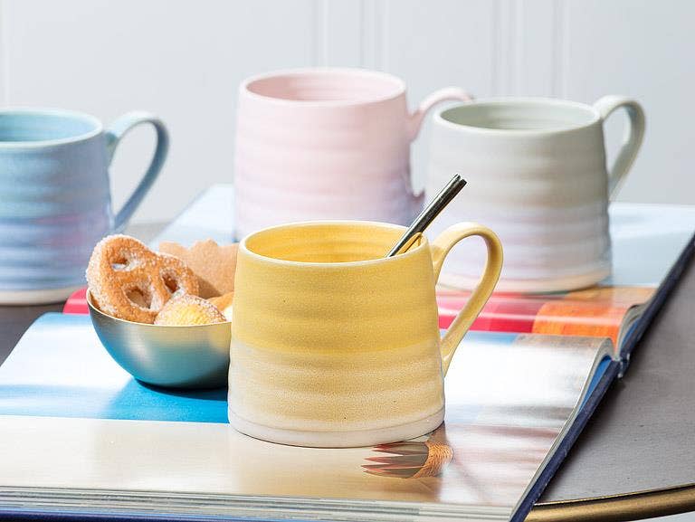 Pink Mug-3"H(14oz)