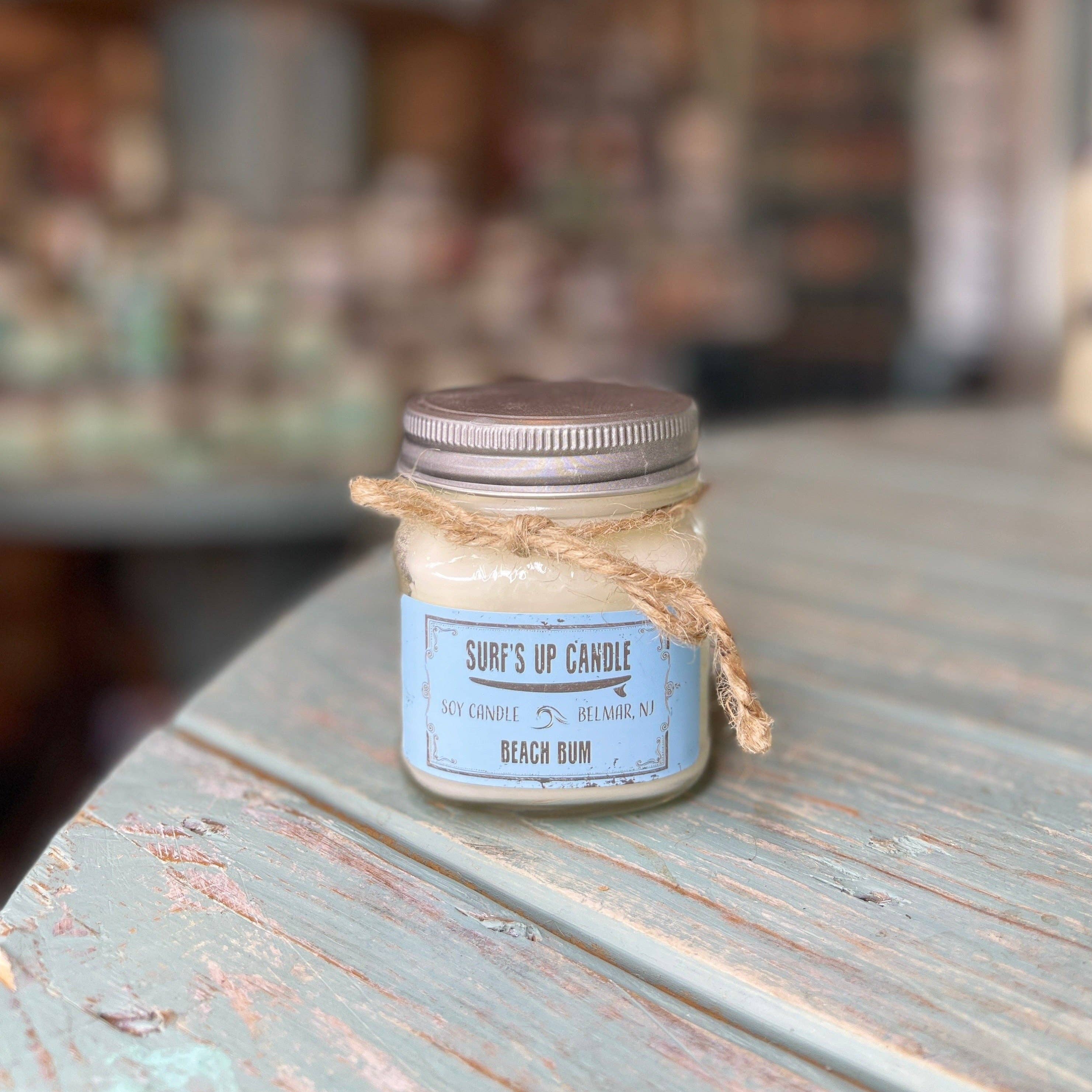 SURFS UP -Beach Bum Mason Jar Candle - Original Collection