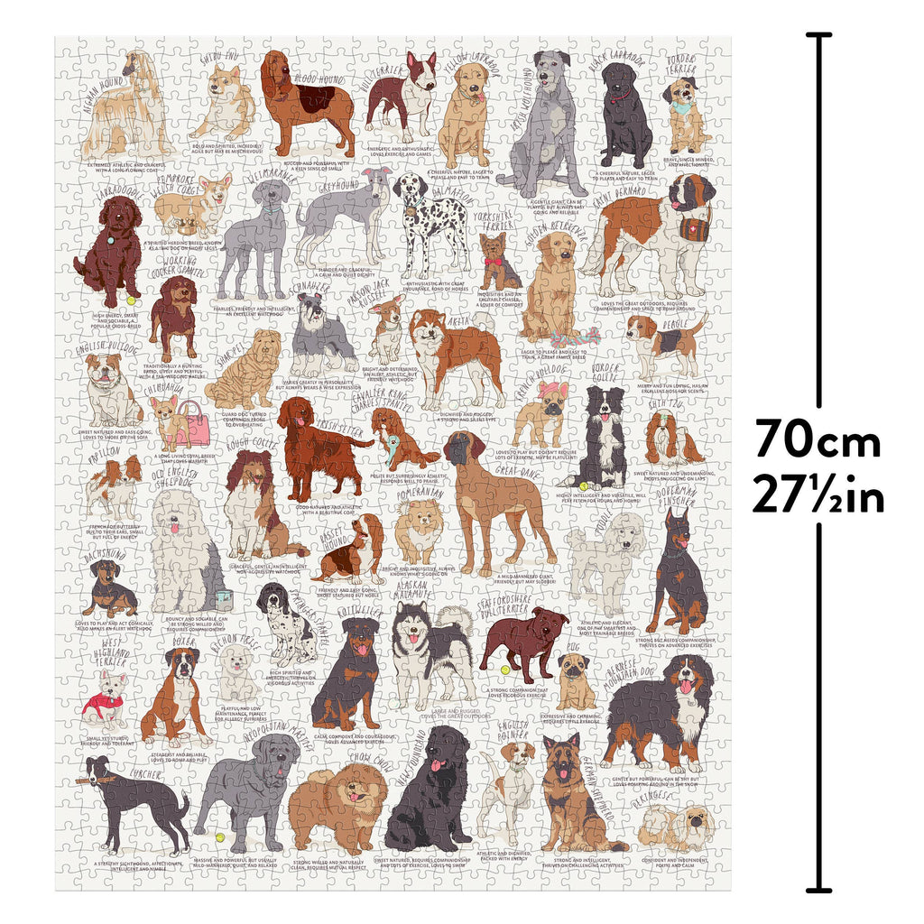PUZZLE-Dog Lover's 1000 Piece Jigsaw Puzzle