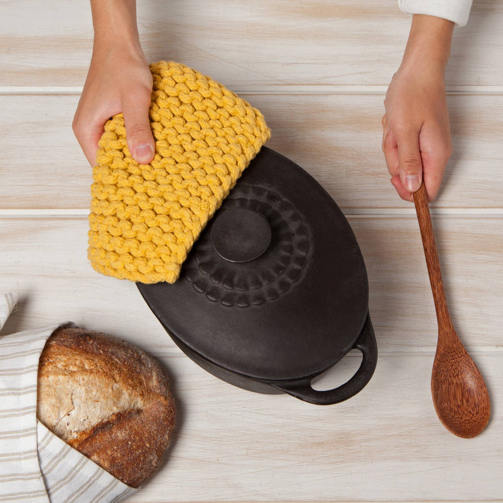 Potholder Ochre Knit