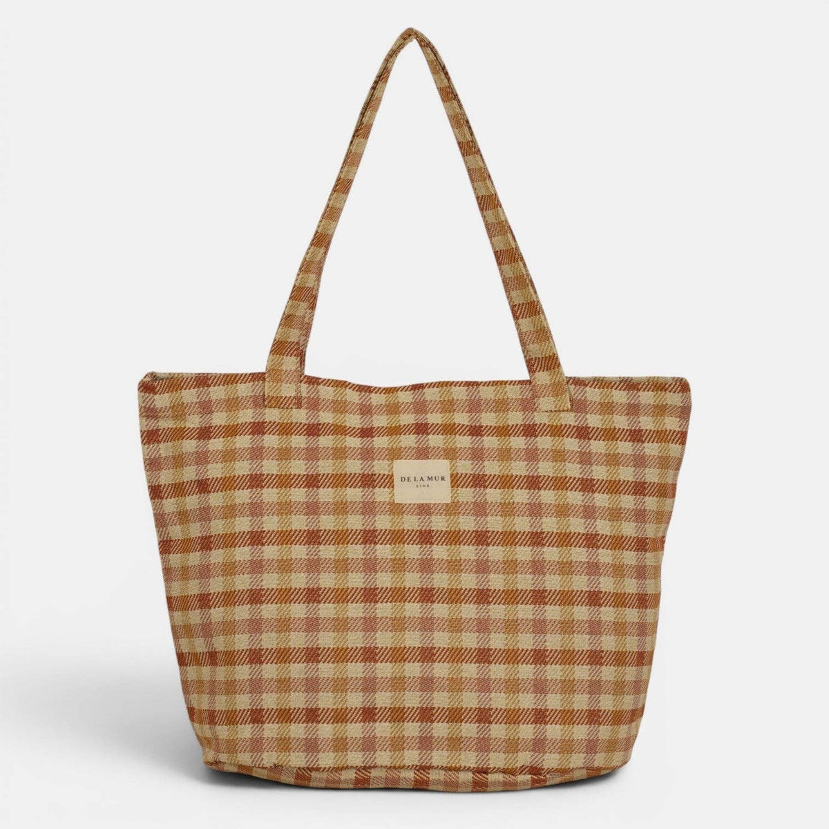 De La Mur - Tan and Cream Plaid