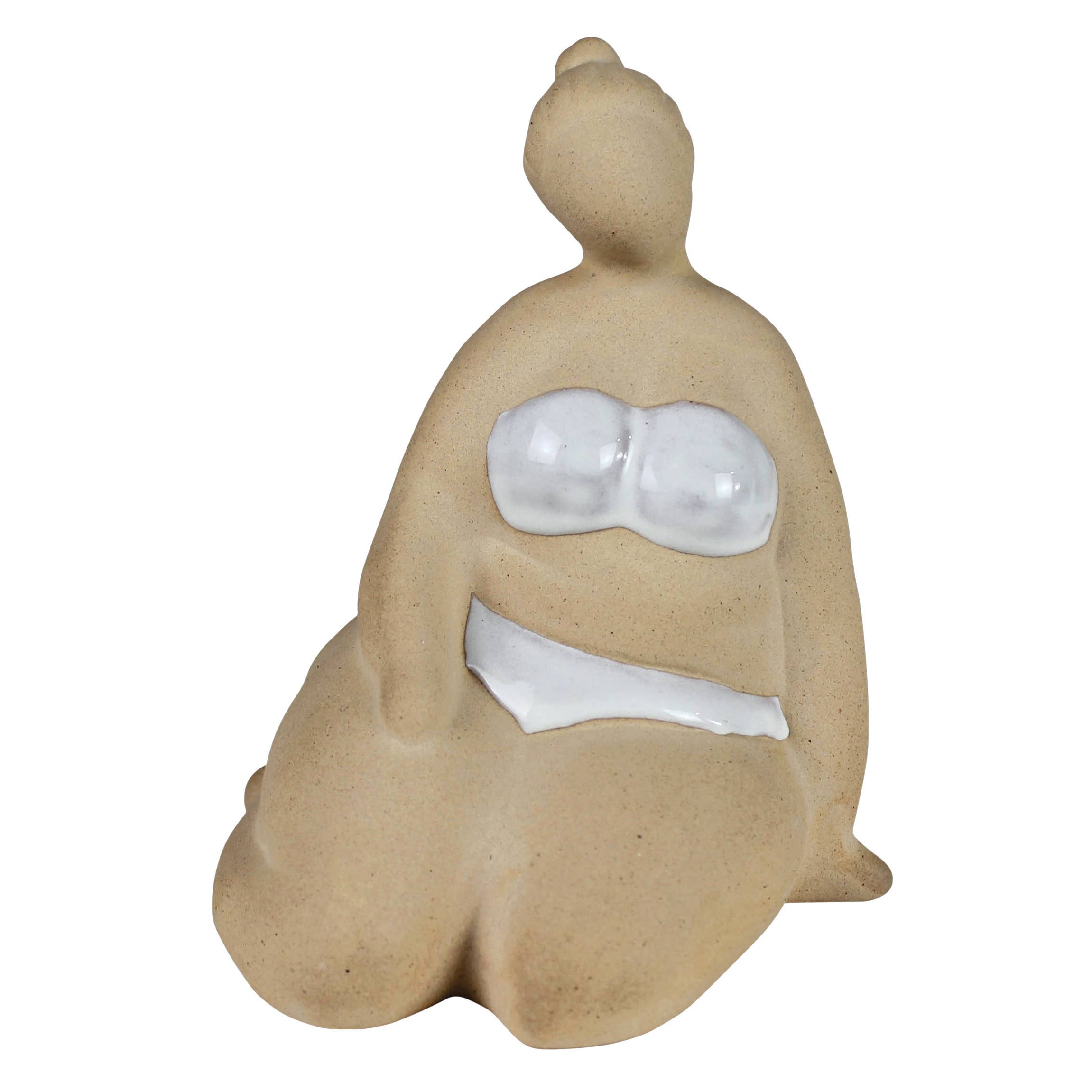 Sunbathing Lady - Sitting, Ceramic
