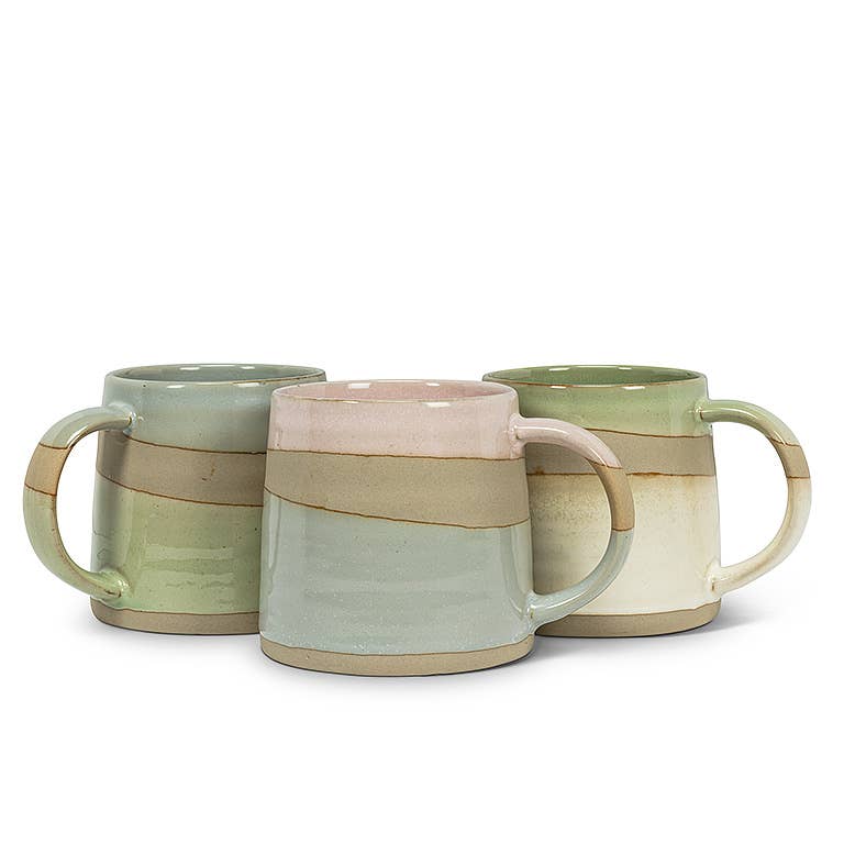 Pink /Blue Mug-4"H(14oz)