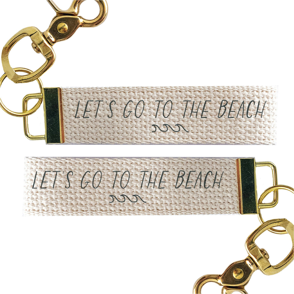 Let’s Go To The Beach Keychain
