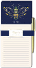 Bee Note Pad - Blue