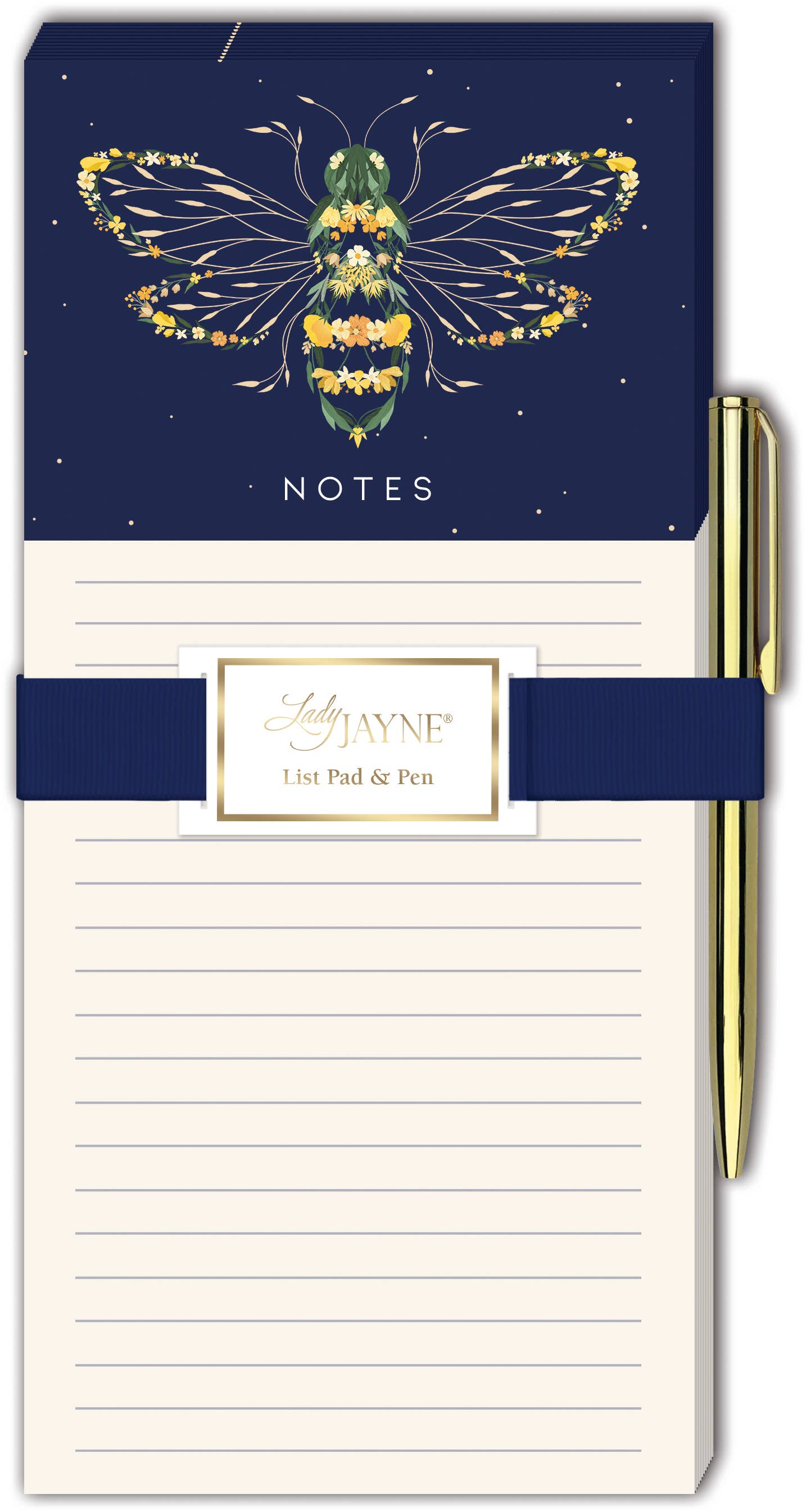 Bee Note Pad - Blue