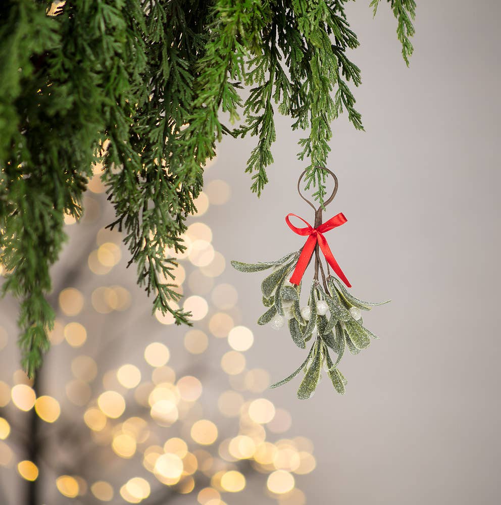 Mistletoe Cluster-small -8"L