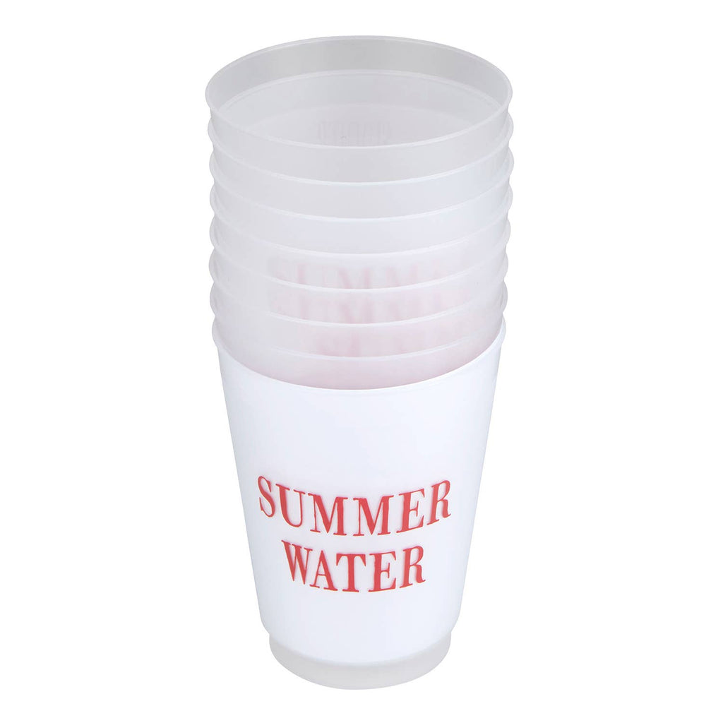 Frosted Flex Cups - Summer Water