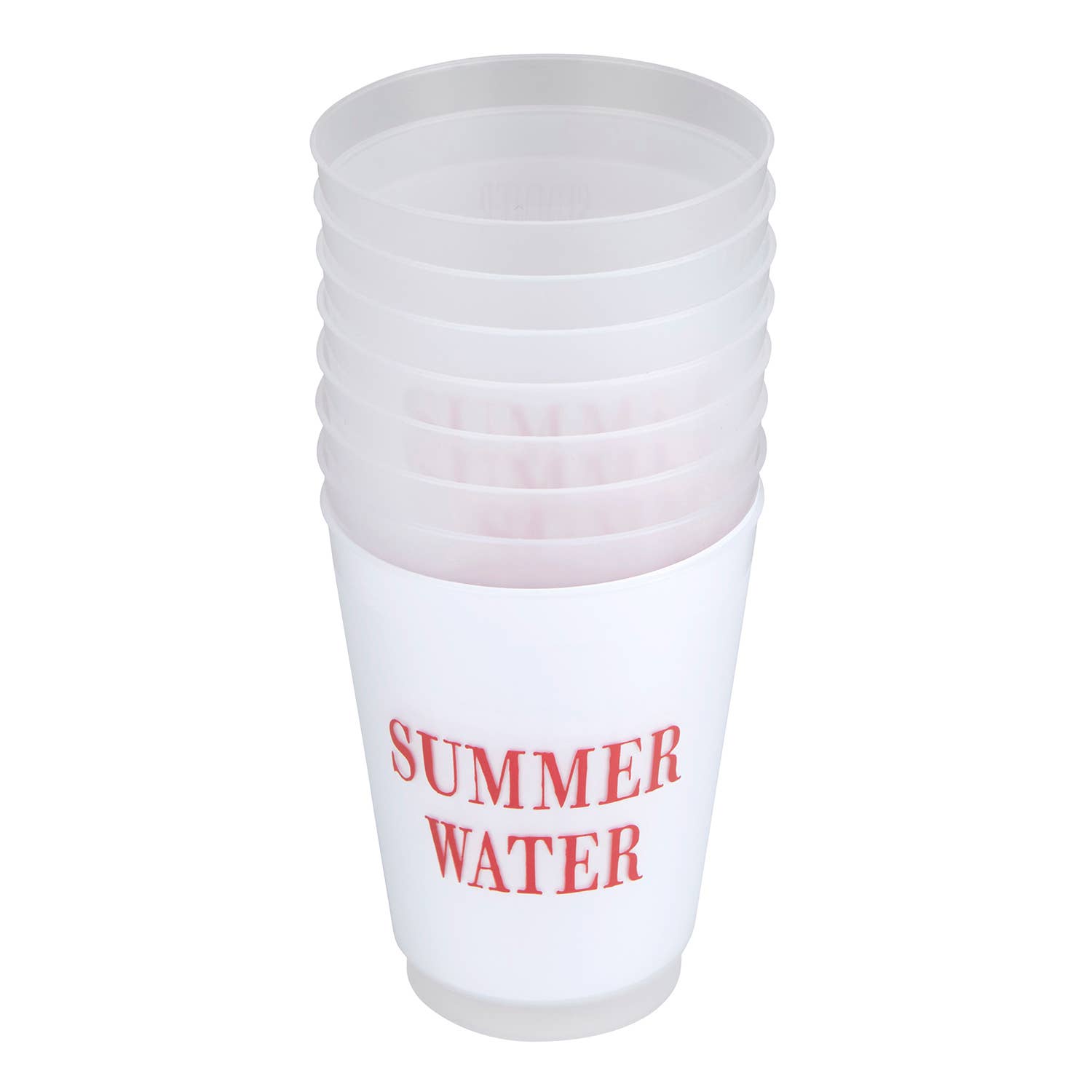 Frosted Flex Cups - Summer Water