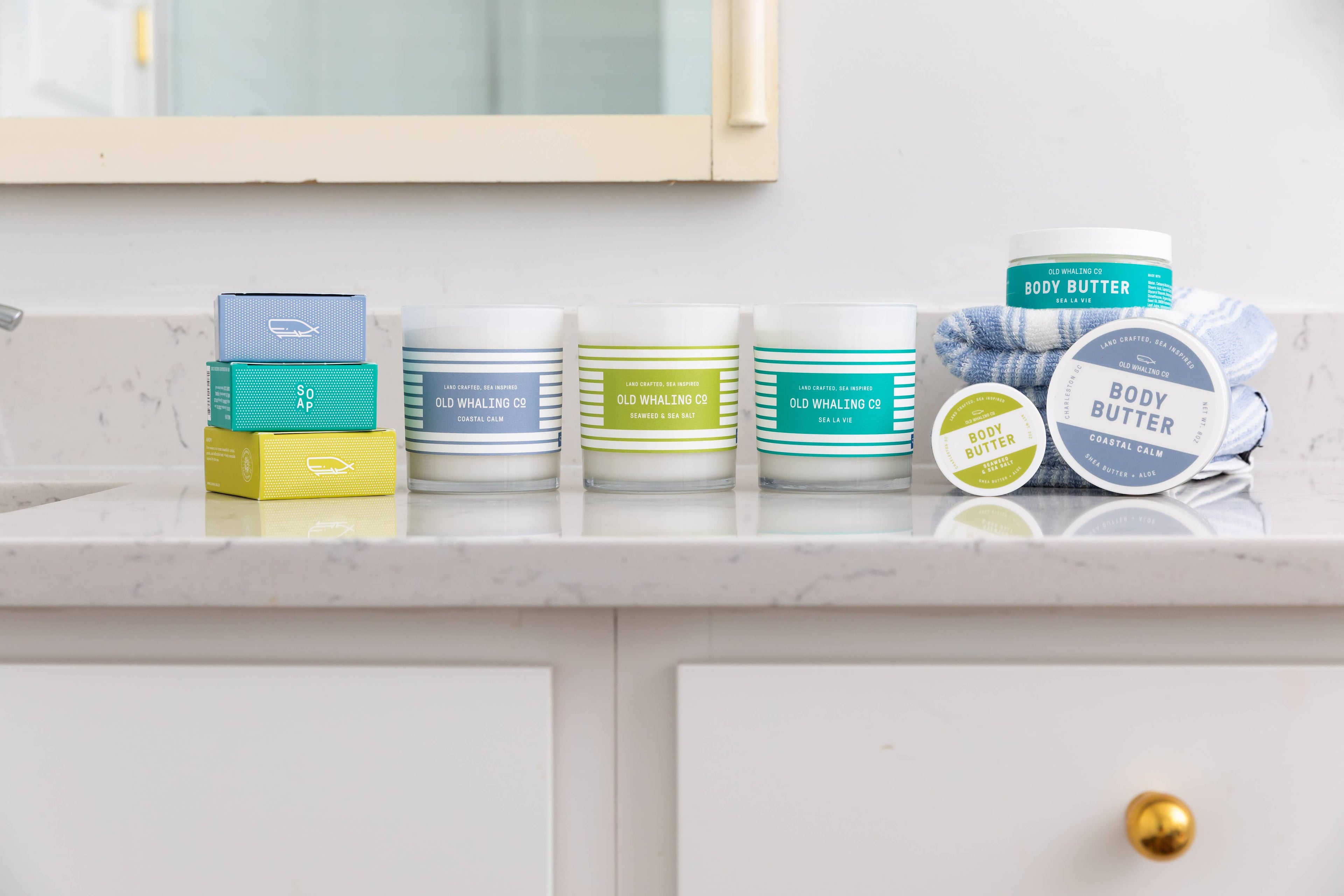 OLD WHALING CO-Seaweed & Sea Salt Body Butter TRAVEL SIZE(2oz)