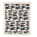 DRIFTLESS -Summer Fish Pattern Swedish Dishcloth - Beach Home Dishcloth