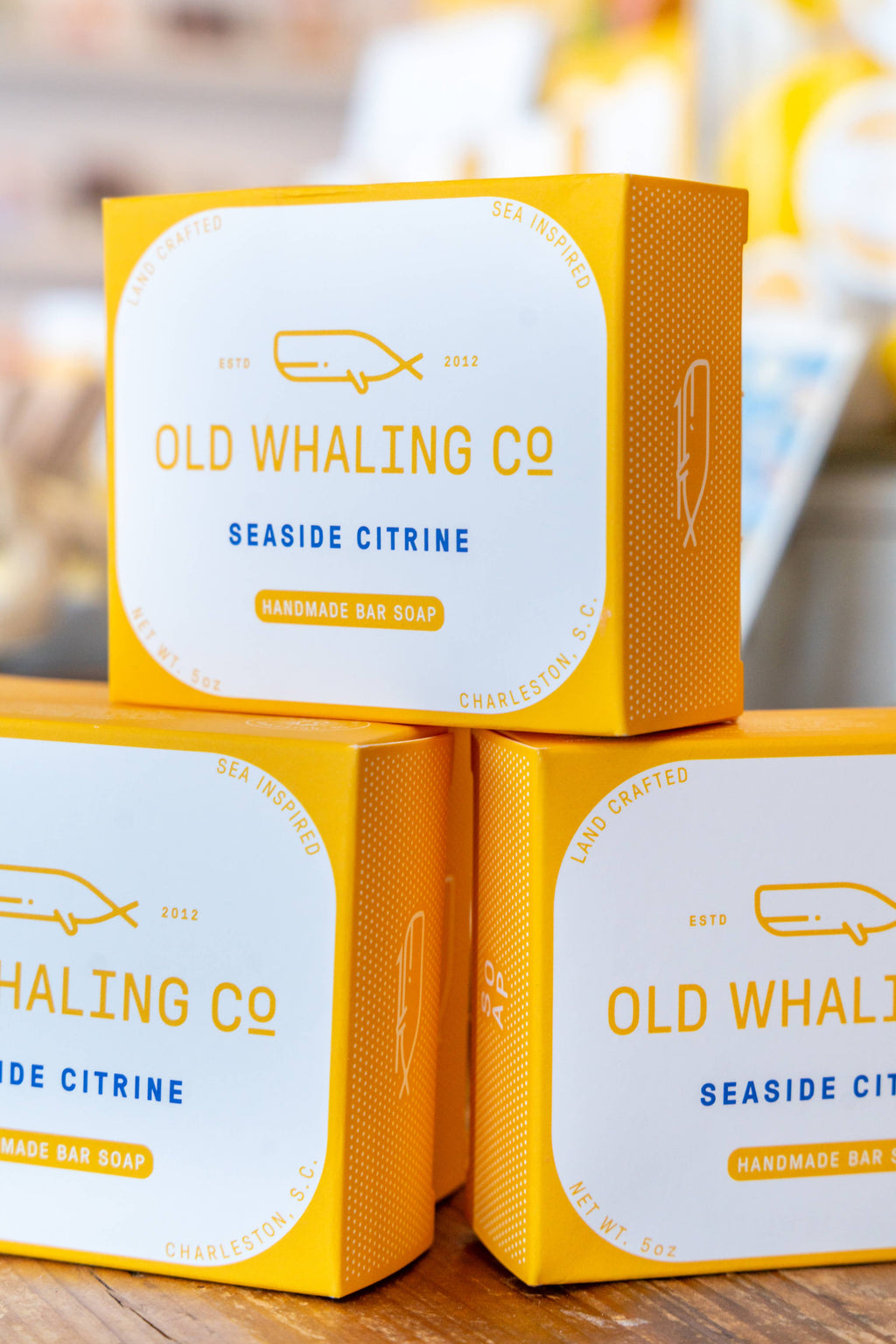 OLD WHALING CO -Seaside Citrine® Bar Soap