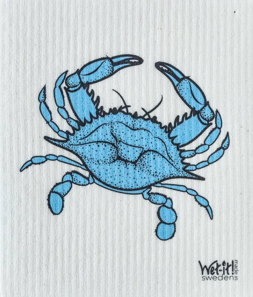Swedish Cloth Blue Crab