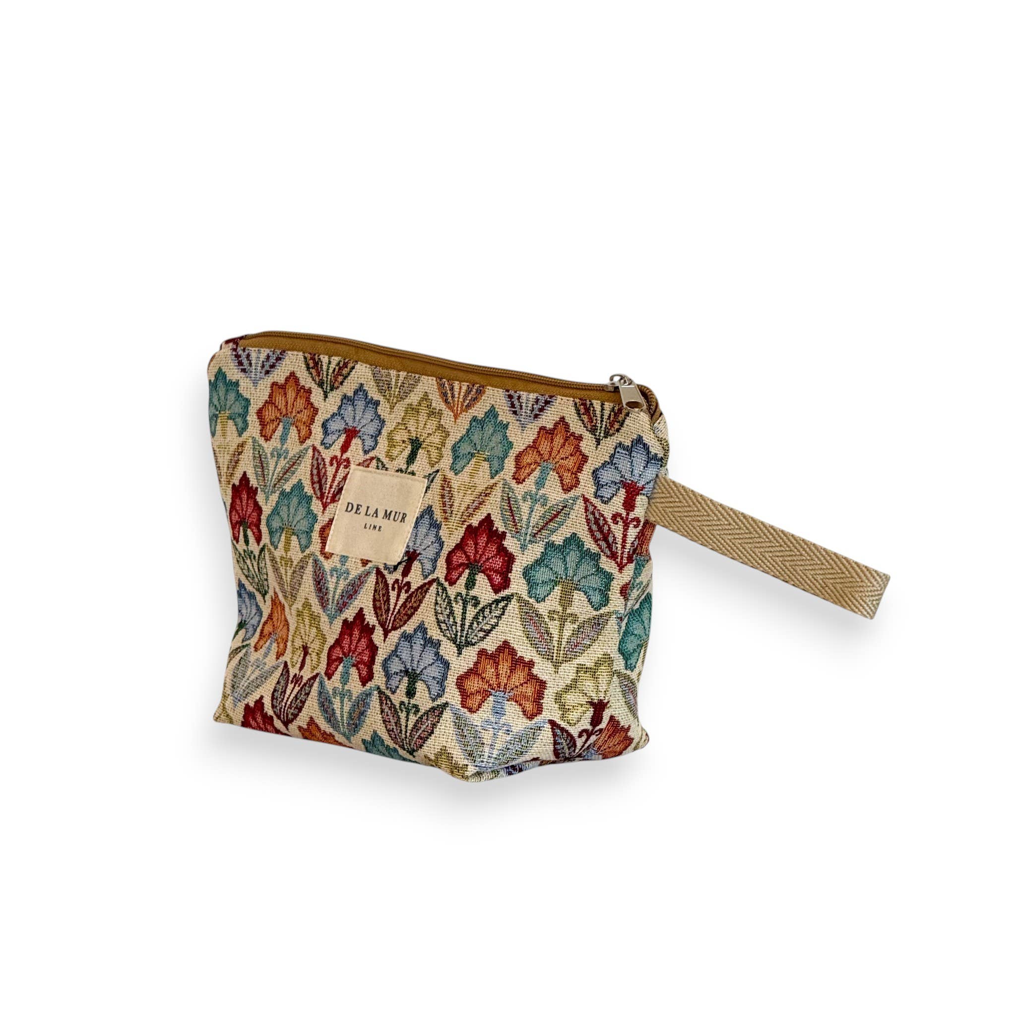 DE LA MUR Large Makeup Bag Flora