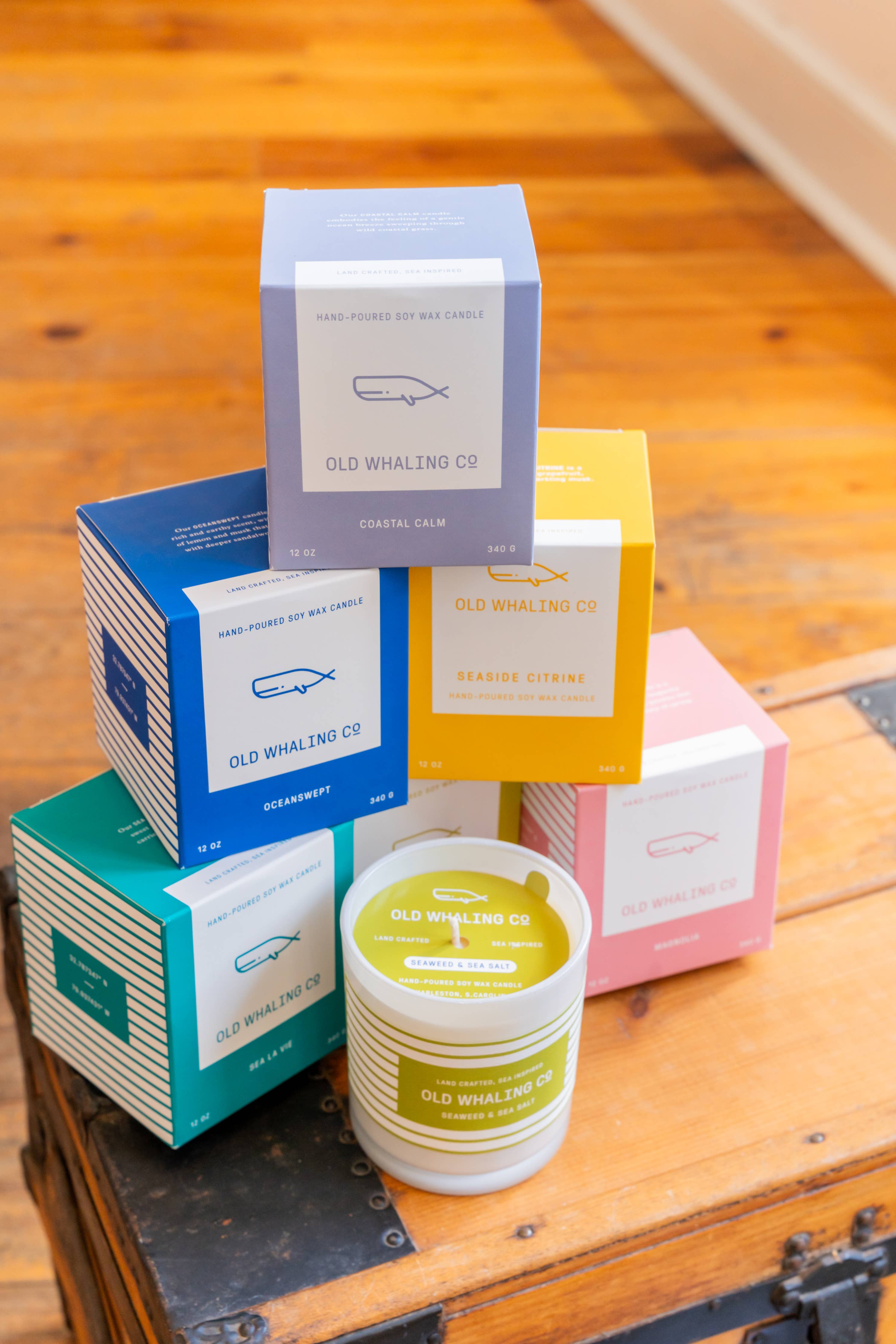OLD WHALING CO.Seaweed & Sea Salt Candle