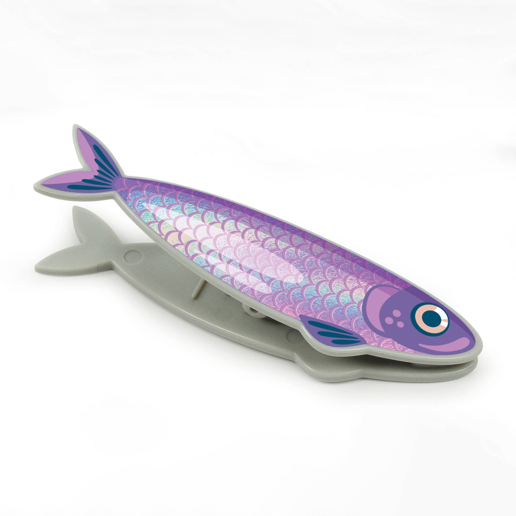 Bag Clips Sardine  - Set of 4