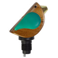Songbird- "Singing" Wine Bottle Pourer Turquoise