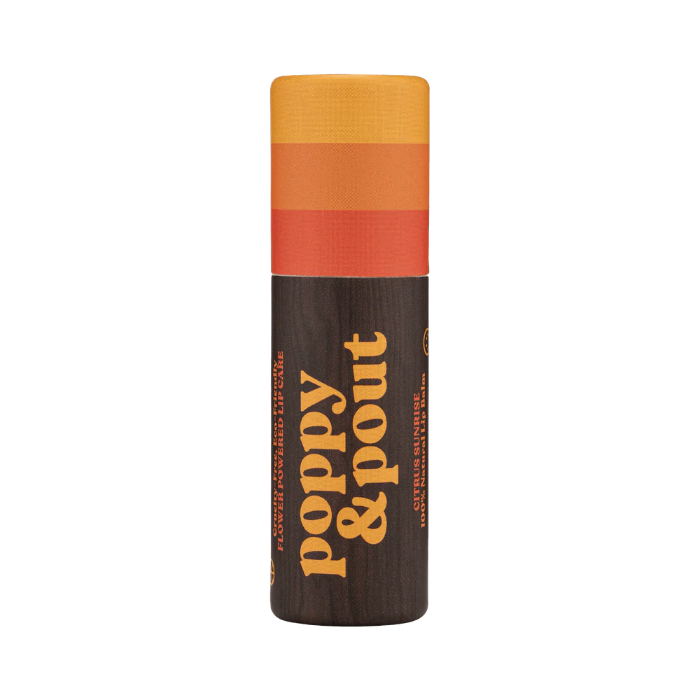 POPPY AND POUT -CITRUS SUNRISE -LIP BALM