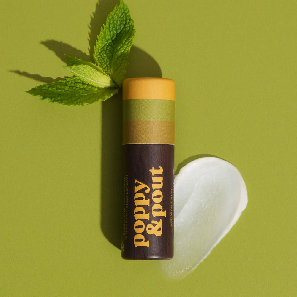POPPY AND POUT -MIDNIGHT MINT LIP BALM -