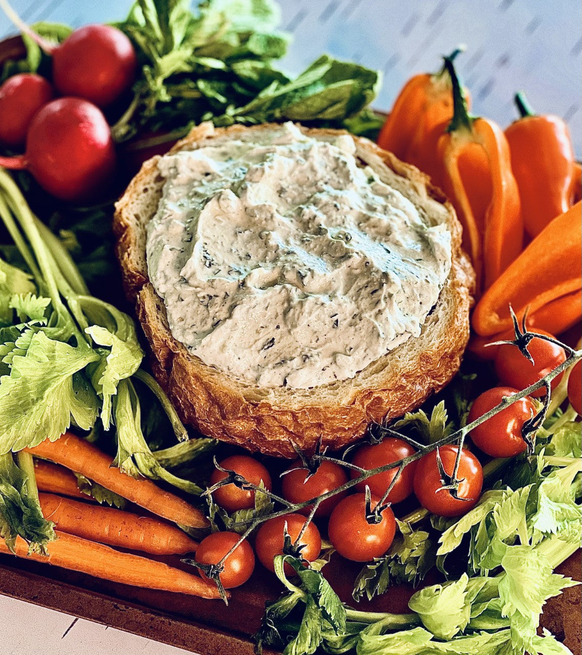CARMIES KITCHEN SPINACH PARMESAN DIP